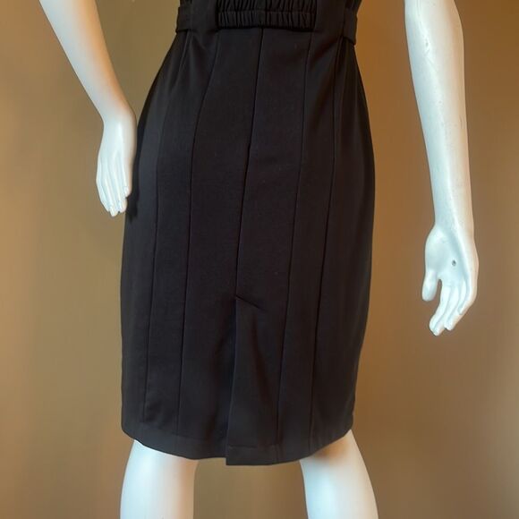 Black dress /casual  / size L/ belt - Picture 6 of 9